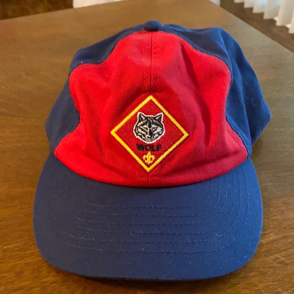 Vintage Boy Scouts Wolf Scout Baseball Cap